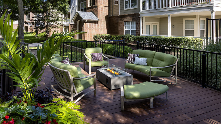 Outdoor Fire Pit with Cozy Seating